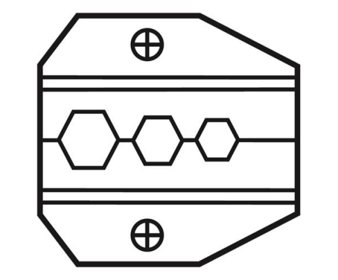 Матрица для коаксиальных кабелей ProsKit 1PK-3003D10