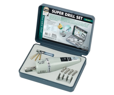 Дрель компактная ручная ProsKit 1PK-500-1 (без БП)