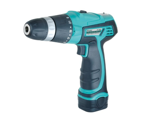 Шуруповерт аккумуляторный Proskit PT-1080F