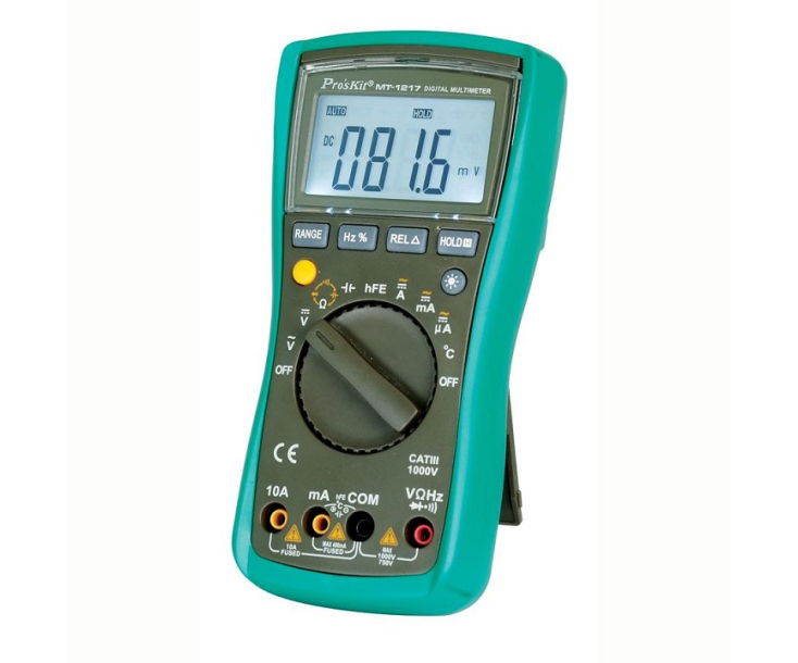 Мультиметр цифровой ProsKit MT-1217