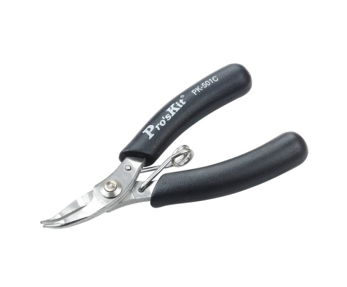 Длинногубцы нерж. прециз. антистатик ProsKit 1PK-501C