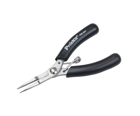 Минидлинногубцы-кусачки прямые ProsKit PM-254