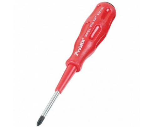 Отвертка крестовая Phillips ProsKit 89407B-L PH2x57