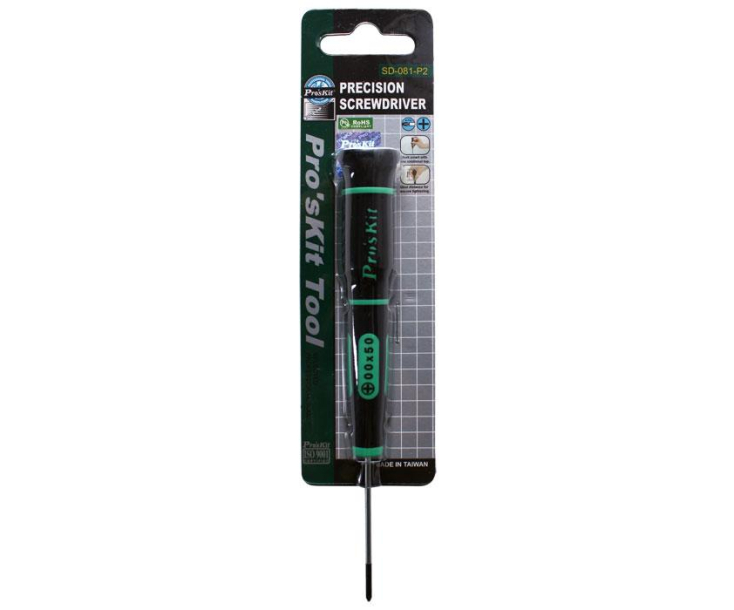 Отвертка прецизионная крестовая Phillips ProsKit SD-081-P2 00х50