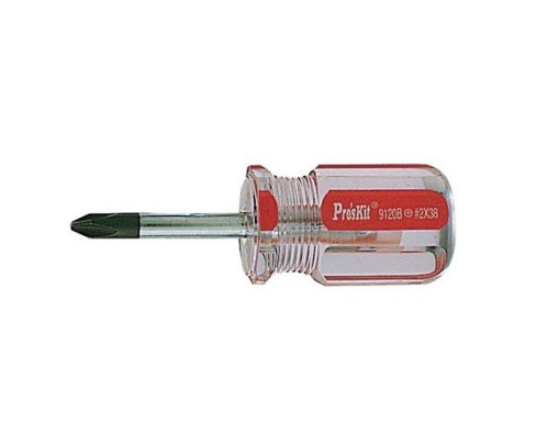 Отвертка крестовая Phillips ProsKit 89120B PH2x38