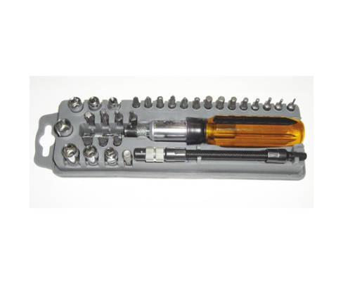 Отвертка-трещотка с набором бит ProsKit 8PK-204A