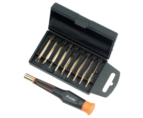 Отвертка с битами ProsKit 8PK-6182 для электроники