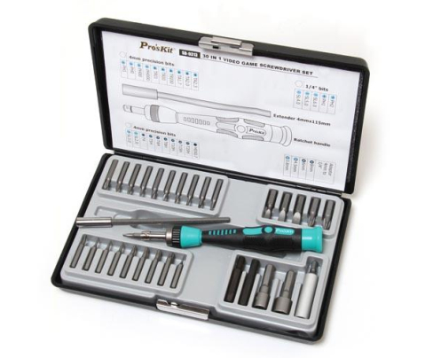 Отвертка с набором прецизионных бит ProsKit SD-9313