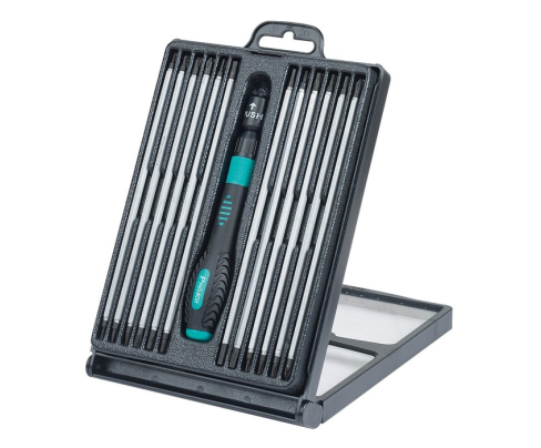 Отвертка с набором прецизионных бит ProsKit SD-9824