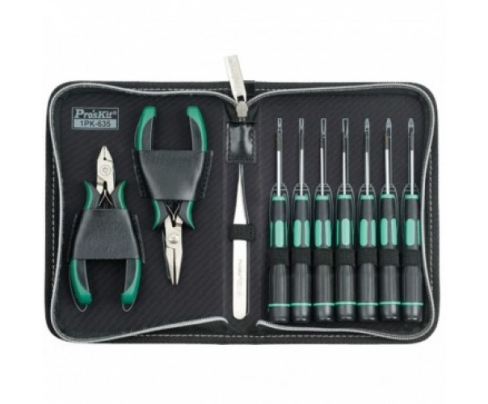 Набор инструментов для точных работ в электронике ProsKit 1PK-635