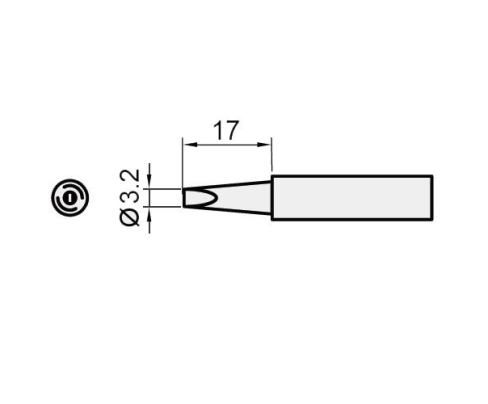 Жало для паяльника ProsKit 5SI-216N-3.2D