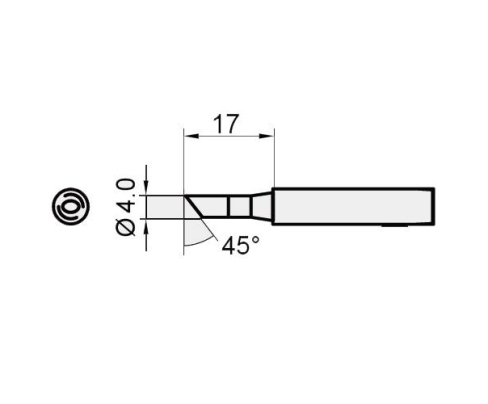 Жало для паяльника ProsKit 5SI-216N-4C