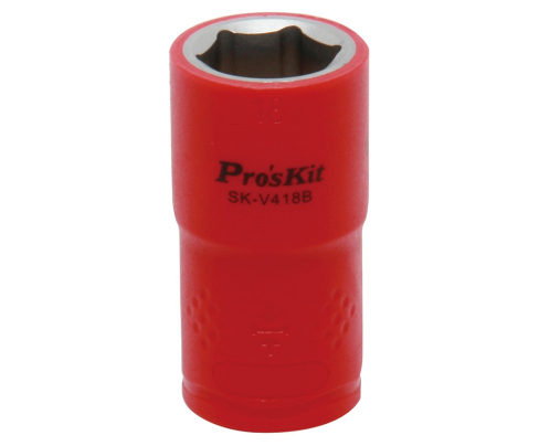Торцовая головка изолированная 1/2" 18 мм Proskit SK-V418B
