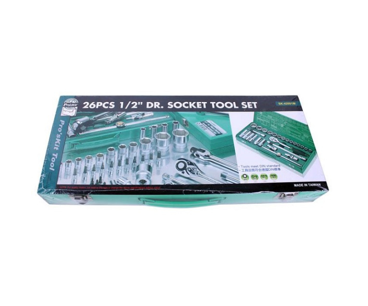 Набор торцовых насадок 1/2" ProsKit SK-42601M