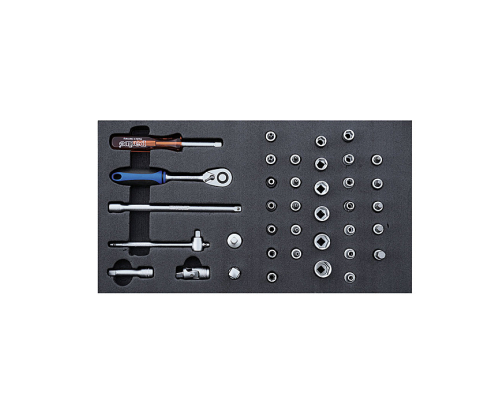 Набор торцевых головок с трещоткой Padre 231700000