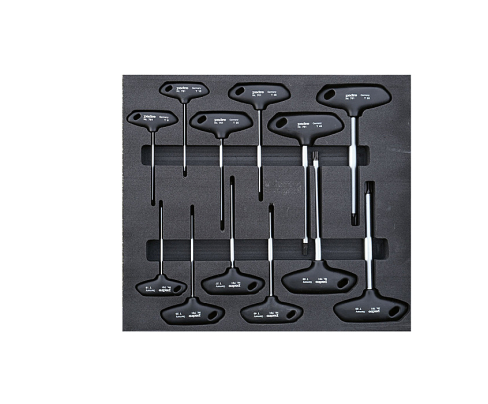 Набор Т-образных ключей в ложементе Padre 234100000