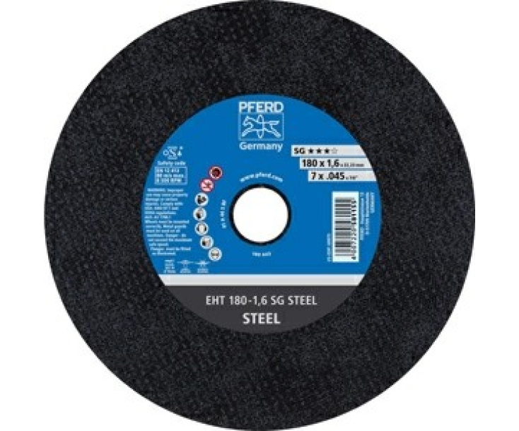 Круг отрезной Pferd EHT 180 - 1,6 SG STEEL
