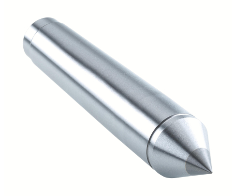 Цельный центр, крепление MK 3, DIN 806, цельный наконечник, шлифованный, наконечник полностью твердосплавный Röhm 017172
