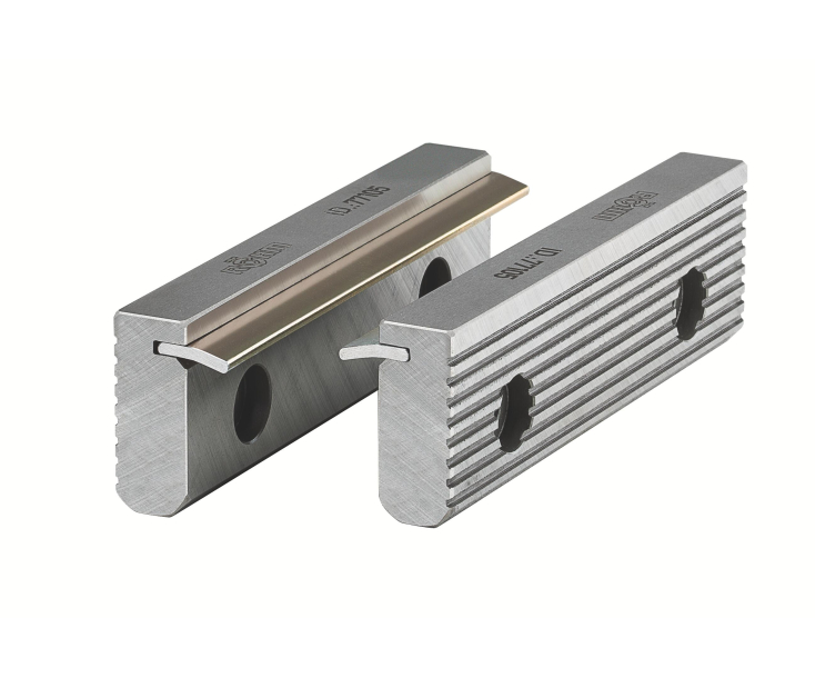 Губки оттяжные SNF, размер 2, ширина губок 113, пружинная пластина, закаленная + шлифованная Röhm 077104