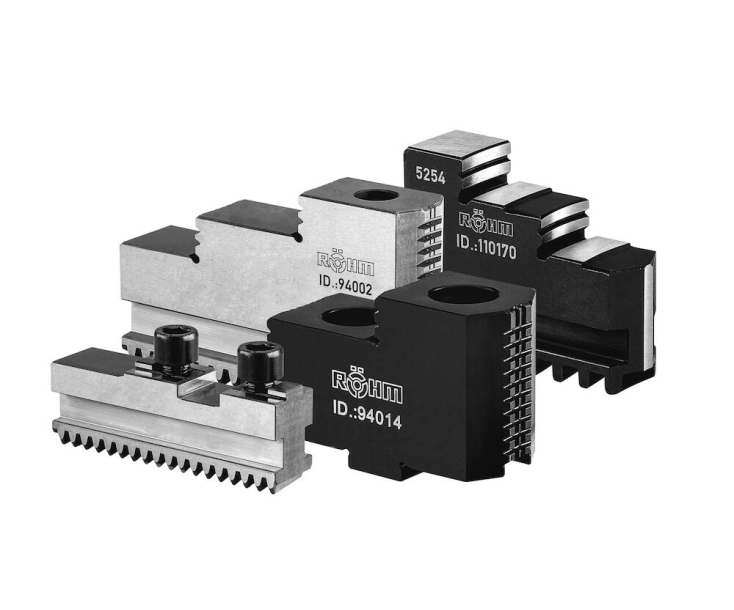 Наружная губка DB, размер 315, комплект из 3 кулачков, DIN 6350, ступенчатая внутрь губка, закаленная Röhm 110016