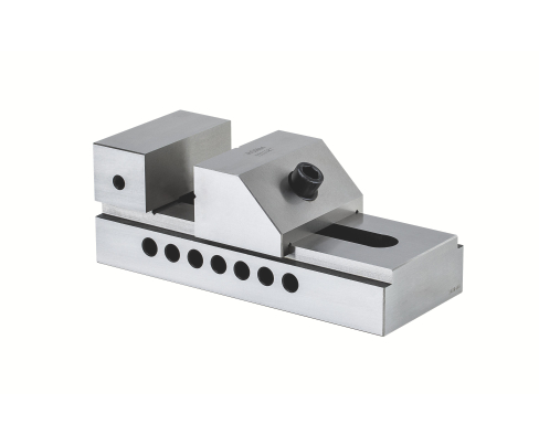 Тиски шлифовальные+инспекционные PLF, размер 0, ширина губок 50, быстрая регулировка точности по калибру Röhm 1111185