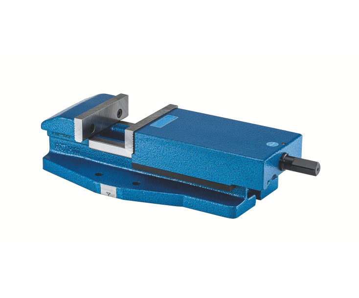 Тиски станочные RS, размер 3, ширина губок 135, нормальные губки SGN+ рукоятка Röhm 128033