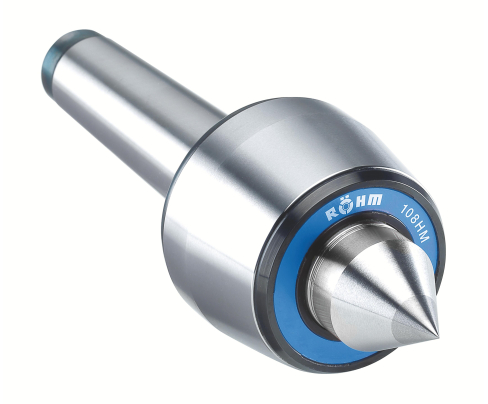 Вращающийся центр с углом наклона 60°, крепление MK 5, размер 110, оттяжная гайка HG Röhm 221016