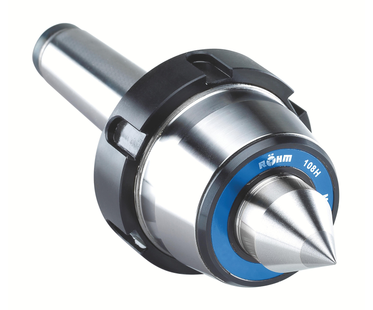 Вращающийся центр с углом наклона 60°, крепление MK 3, размер 106, оттяжная гайка HMG + твердосплавная пластина Röhm 221023