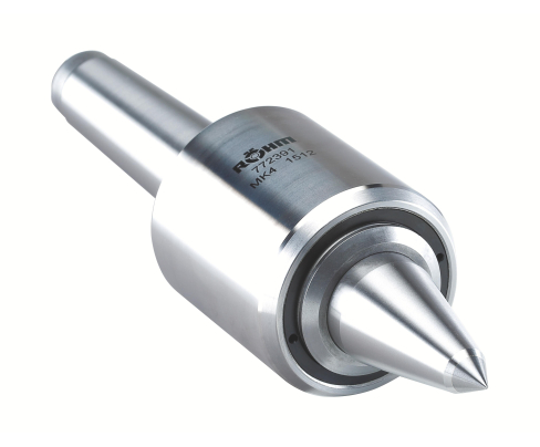 Вращающийся центр с углом наклона 60°, крепление MK 3, размер 753, удлиненный центр NC, твердосплавная пластина Röhm 772390