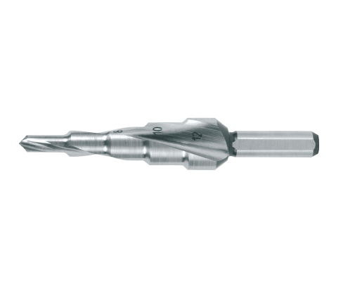 Сверло по металлу 5-ступенчатое Ruko HSS 4-12 х 65 мм 101050-5