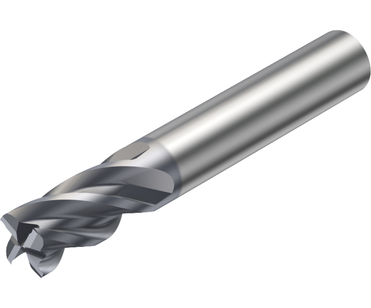 Цельнотвёрдосплавная концевая фреза Sandvik 1P222-1000-XA 1630