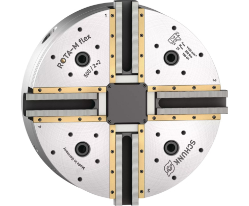 Токарный патрон Schunk ROTA-M FLEX 2+2 500 Z380-SV90°