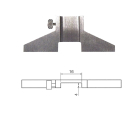 Мостик съемный для штангенциркуля 75х6 мм Schut 909.156