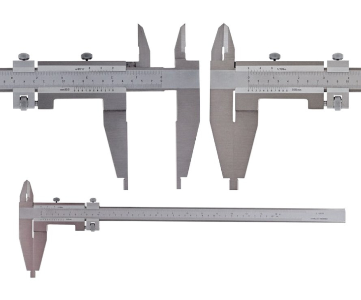 Штангенциркуль верньерный цеховой двусторонний 0-500 мм Schut 909.626