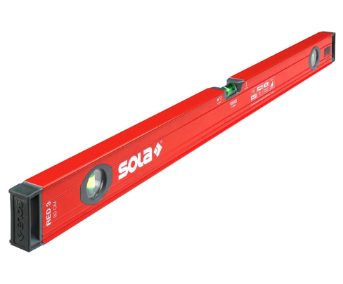 Уровень алюминиевый Red 3 60 Sola 01214801 60 см