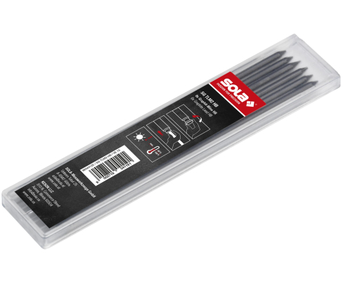 Грифели SG TLM2 HB для карандаша Sola TLM2 66045120 6 пр.