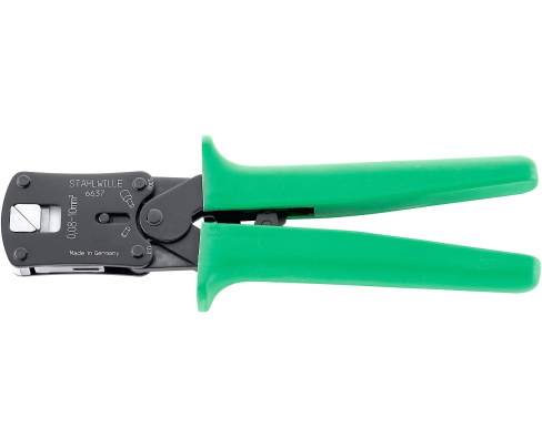 Клещи 6637 0 для обжима кабельных наконечников 0,08-10 мм²  Stahlwille 66370195