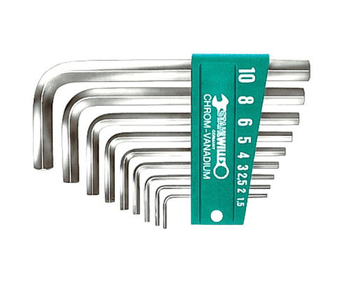 Набор дюймовых штифтовых ключей HEX 10760ACV/13 Stahlwille 96435502, 13 пр.