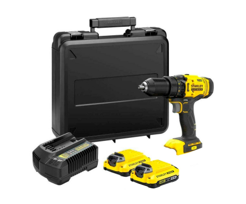 Дрель Stanley SFMCD700C2K-QW