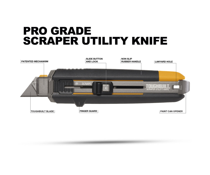 Нож скребок универсальный TOUGHBUILT TB-H4S5-01
