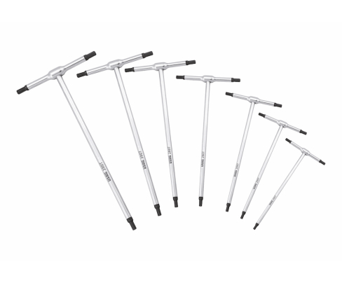 Набор Т-образных штифтовых ключей USAG 280 T/SE7 U02800903 7 шт