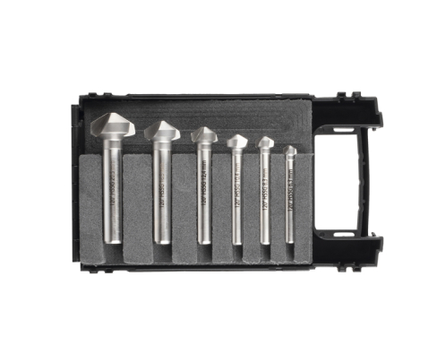 Набор зенковок в кейсе 6,3-20,5 мм 120° HSS 6 предметов UMIC 1110501000
