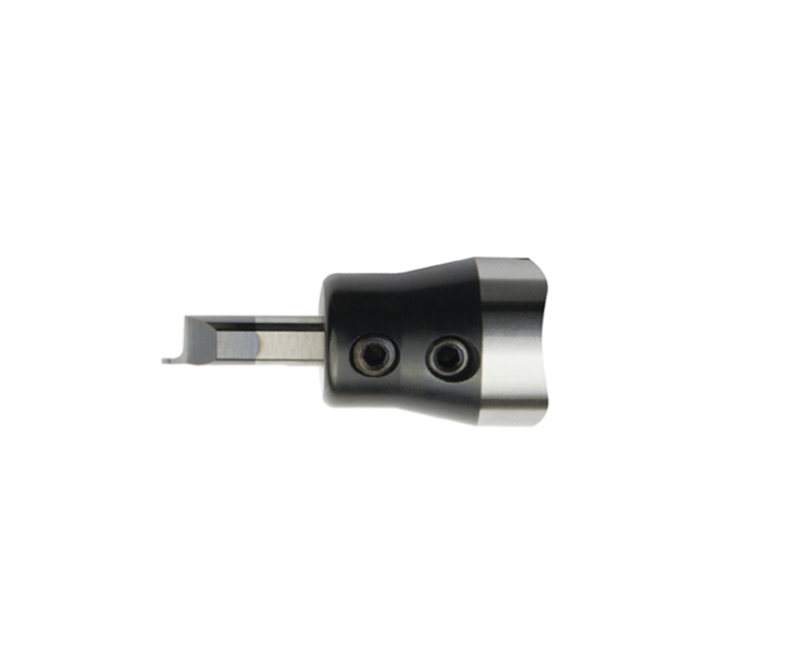 Мини-резец твердосплавный канавочный торцевой 8x15x50 мм, R 0,1, W 1 UMIC 2070926010