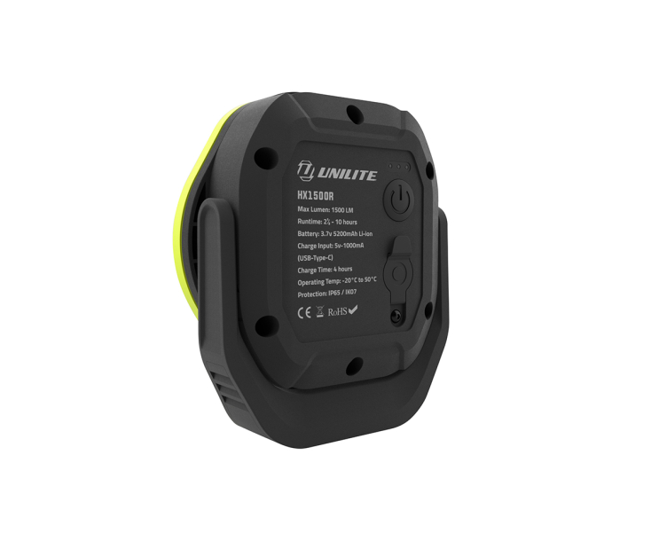 Фонарь портативный 1500 Лм UNILITE HX1500R