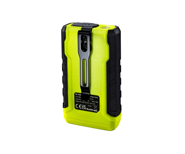 Внешний аккумулятор Power Bank с фонариком UNILITE PB-7800