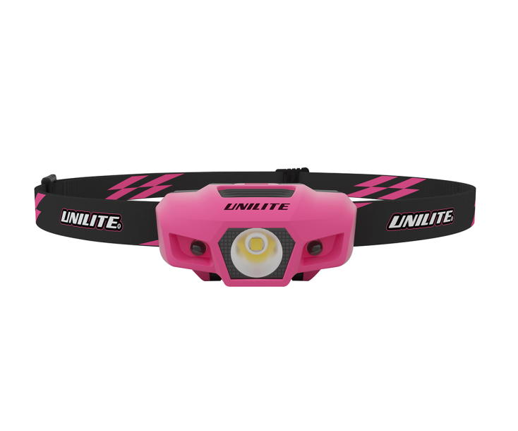 Фонарь налобный спортивный UNILITE SPORT-H1 розовый