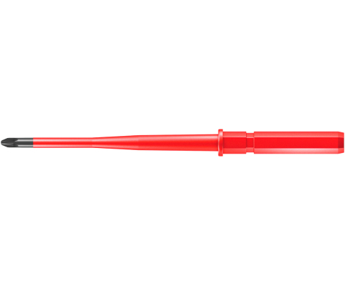 Отвертка Wera Kraftform Kompakt VDE 65 iS PZ/S WE-003447 # 1 х 154 комбинированная Pozidriv/шлиц изолированная