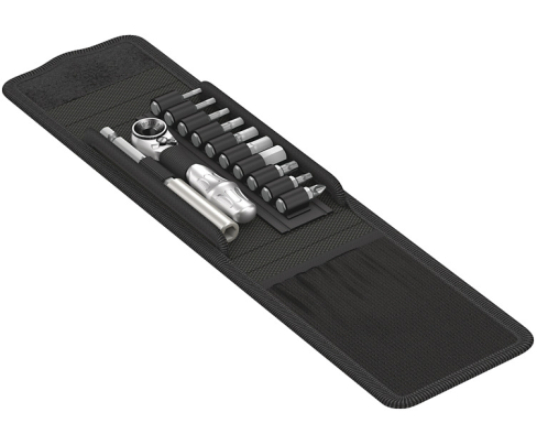 Набор бит с трещоткой Zyklop Mini 1/4" Wera Bicycle Set 1 WE-004170