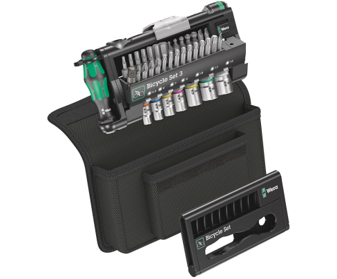 Набор бит с держателем и трещоткой Wera Bicycle Set 3 WE-004172
