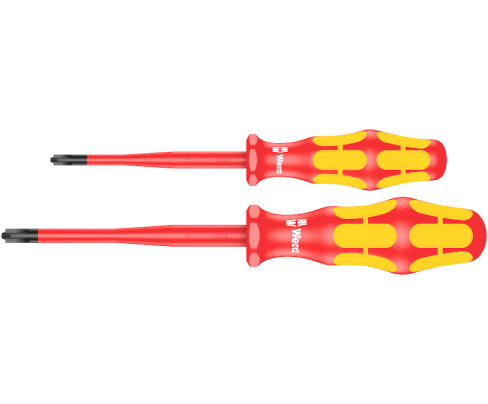 Набор отверток VDE Wera Kraftform Plus 165 iS PZ/S # 1 + 2 WE-006470